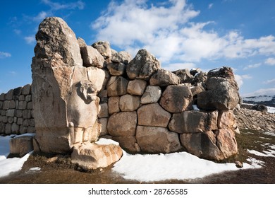 Ruins Of Ancient City Hattusha - Civilisation Cradles, Turkey