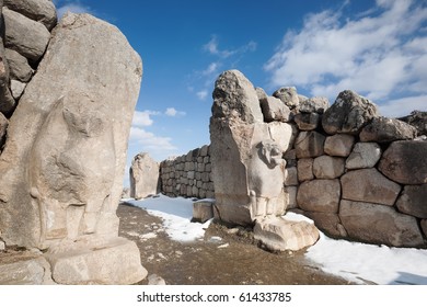 Ruins Of Ancient City Hattusha - Civilisation Cradles, Turkey