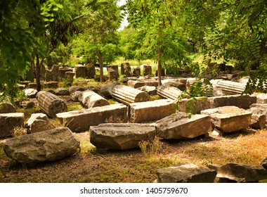 Ruins Of Ancient City Troy. Canakkale.Turkey