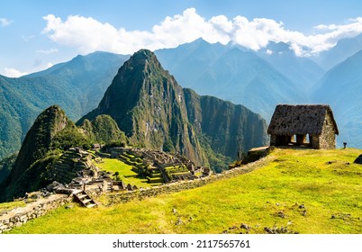 Ruins of ancient Incan city of Machu Picchu. UNESCO world heritage in Peru - Powered by Shutterstock