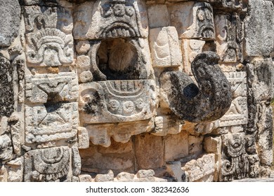 Ruins Of The Ancient Mayan City Of Mayapan, Mexico