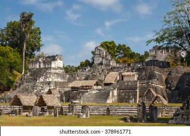 Ruins Of The Ancient Mayan City Of Tikal, Guatemala