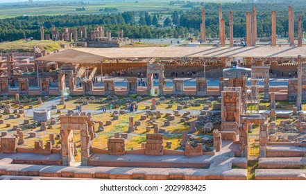Ruinen der alten persischen Hauptstadt Persepolis, Iran