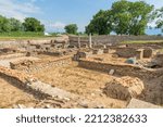 Ruins of ancient Roman city Nicopolis ad Nestum near town of Garmen, Blagoevgrad Region, Bulgaria