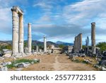 The ruins of Aphrodisias Ancient city (Afrodisias) in Turkey. The city was named after Aphrodite, the Greek goddess of love