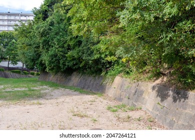 Ruins Of Arioka Castle In Itami, Hyogo, Japan