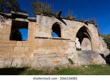 Ruins In Caen, Normandy, France