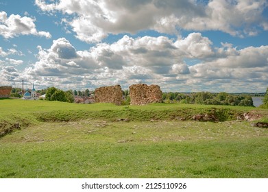 Ruins Of The Castle Of The Livonian Order - Ludza, Latvia