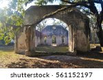 Ruins of the Chapel of Ease on St. Helena Island near Beaufort South Carolina