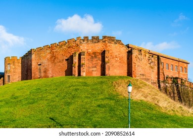 Ruins Of Chester Castle Is In The City Of Chester, Cheshire, UK