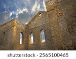 Ruins of a church in South Glengarry, Ontario, Canada