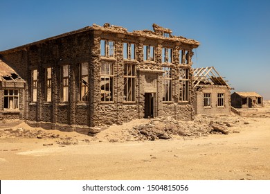 The Ruins Of Elizabeth Bay Mining Town In Namibia