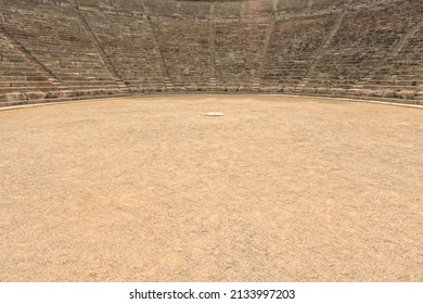 The Ruins Of Epidavros Theatre, Ancient Greece	