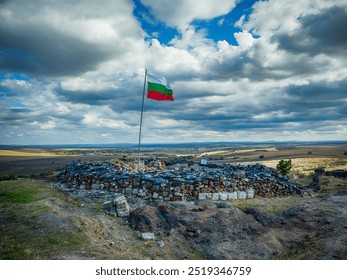 The ruins of the fortress of Rusokastro (aka "The red fortress") are located at hill north-east from Jelyazovo village. The "red" in the name is because the red stones from which it was built.
 - Powered by Shutterstock