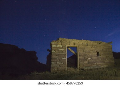 The Ruins Of An Ice House In Southern Utah