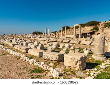 Ruins Of Knidos Ancient City In Datça 