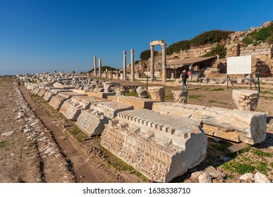 Ruins Of Knidos Ancient City In Datça 