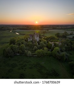 The Ruins Of Lea Castle In County Laois