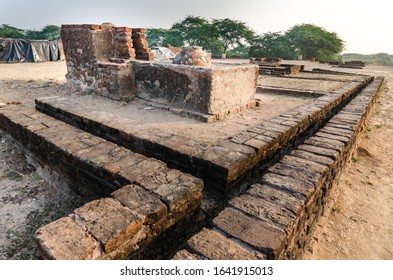 Ruins Of Lower Town At Lothal, Indus Valley Civilisation, 2500BC