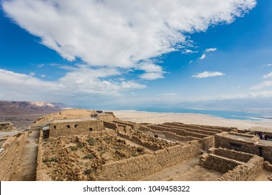 Ruins Of Masada In Israel