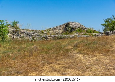 Ruins Of Medieval Fortificated City Of Cherven From Period Of Second Bulgarian Empire, Ruse Region, Bulgaria