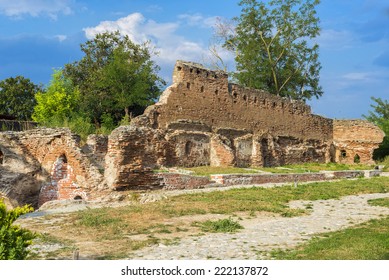 Ruins Of Monastery Negoiesti Founded By Wallachian Prince Matei Basarab , Romania