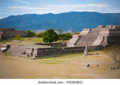 Ruins Of Monte Alban, Mexico