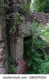 Ruins Of The Old Cornish Estate At Hudson Highlands State Park In Cold Spring New York