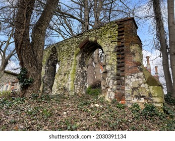 Ruins Of An Old Hospital Building