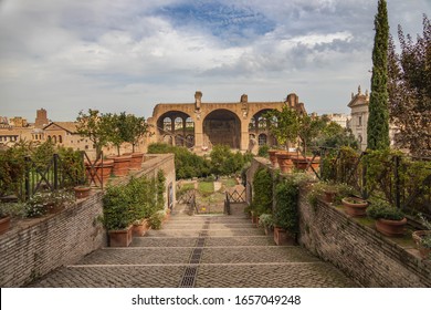 Ruins Of Palatine Hill, Rome, Italy