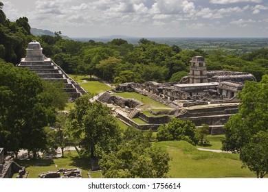 Ruins At Palenque