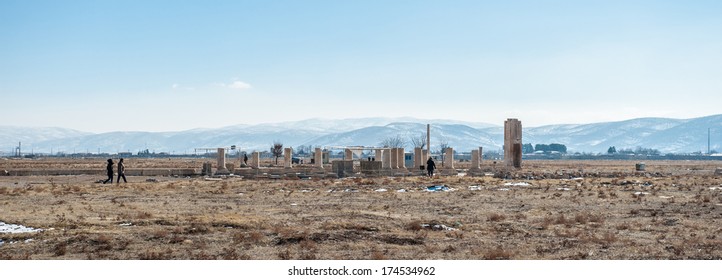 Ruins Of Pasargadae,  A City In Ancient Persia, Shiraz (in Pasargad County)