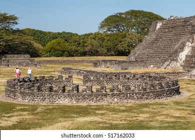 Ruins Of The Pre-Hispanic Town Zempoala (Cempoala), Veracruz, Mexico