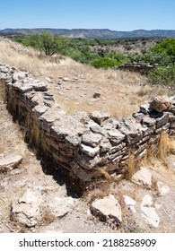 Ruins of a prehistoric dwelling near Montezuma Well, part of Montezuma Castle National Monument - Arizona, USA