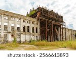 The ruins of a ruined building. A ruined distillery.