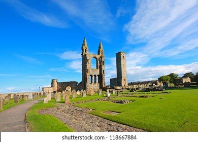 Ruins Of St Andrews Cathedral