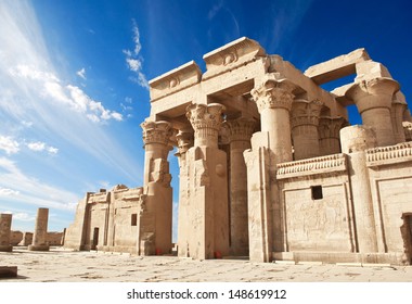 Ruins Of The Temple Of Kom Ombo, Egypt 