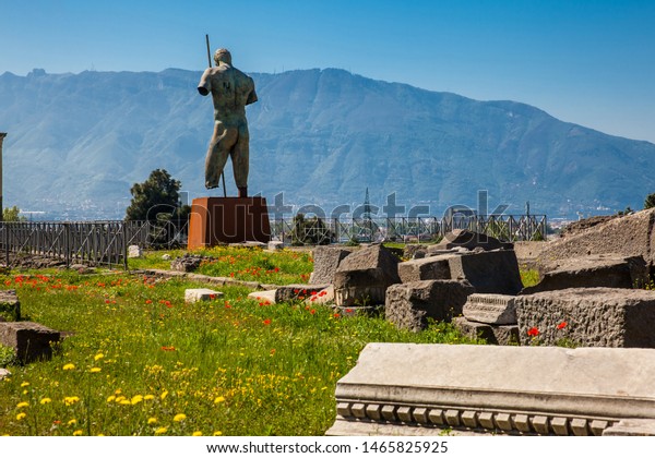 Ruins Temple Venus Ancient City Pompeii Stock Image | Download Now