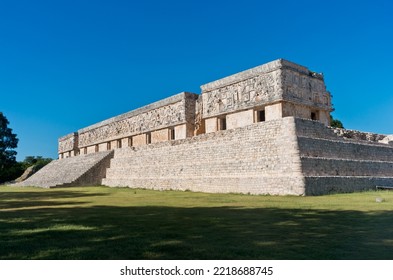 Ruins Of Uxmal - Ancient Maya City. Yucatan, Mexico