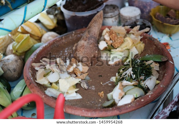 Rujak Cingur Salad Slices Beef Mouth Stock Photo Edit Now 1459954268