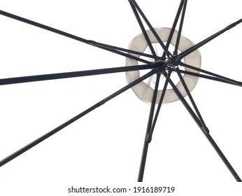 Rule of third mechanical structure of umbrella
