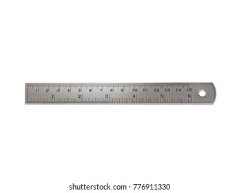 Ruler Isolated On White Background