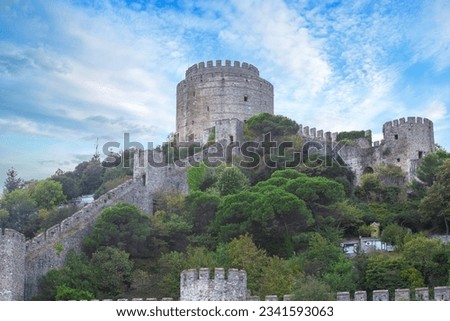 Rumeli Fortress and Anatolian Fortress, located on both sides of the Bosphorus.