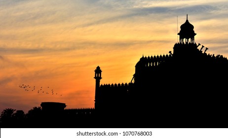 Rumi Gate Evening Background ,Lucknow ,India