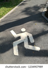the run sign