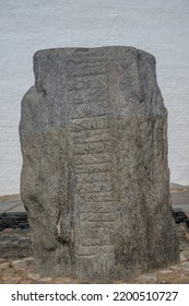 The Runestone Of King Gorm To His Wife Thyra