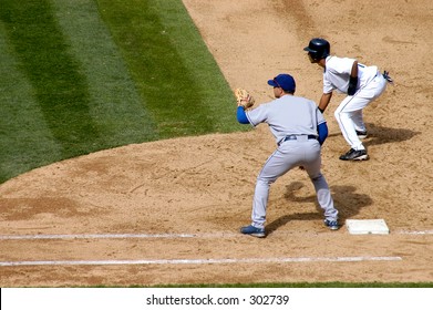 Runner On First Base