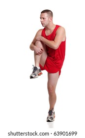 Runner Stretching