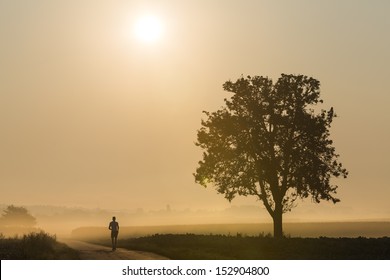 running