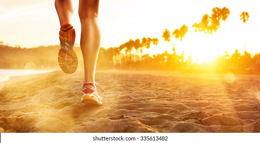 Running at the Beach